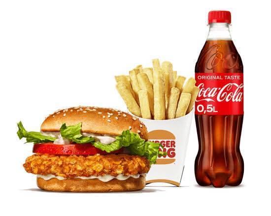 Crispy Chicken King Menü