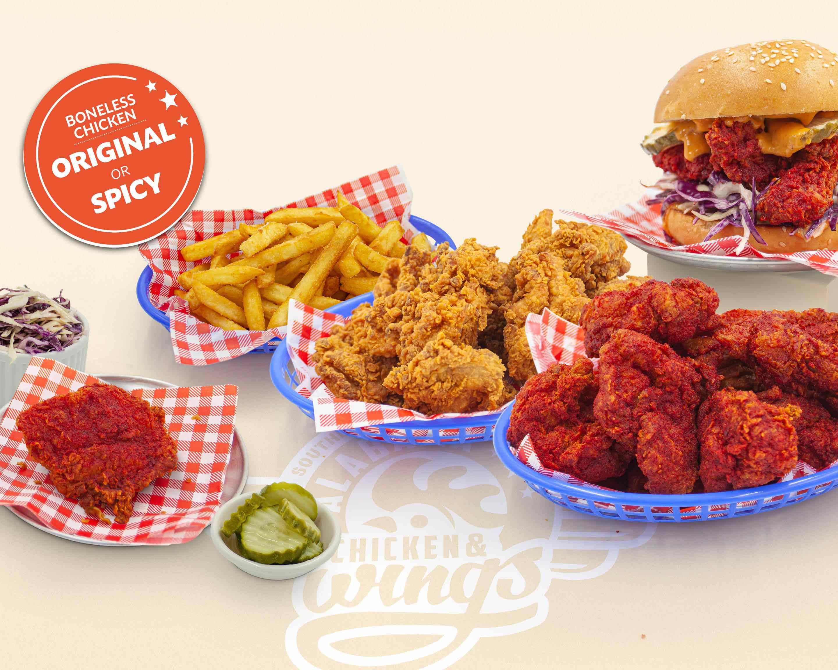 Alabama Chicken & Wings (Yamanto Central) Menu Takeout in Brisbane