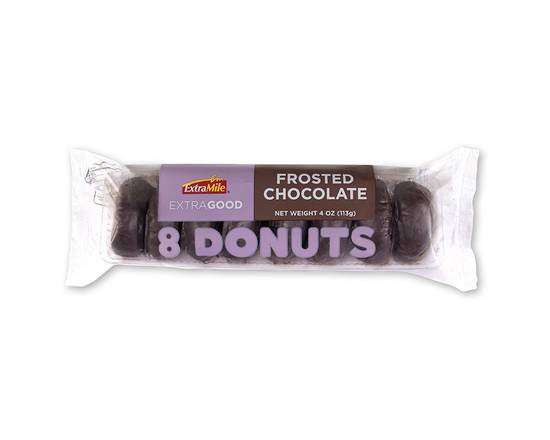 Order ExtraMile Frosted Chocolate Donuts 4oz food online from Chevron Extramile store, Antioch on bringmethat.com