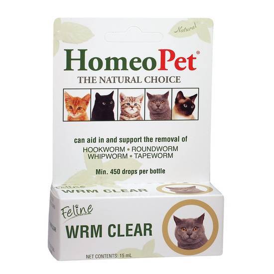HomeoPet Wrm Clear