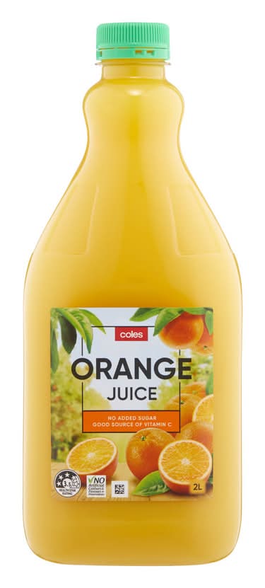 Coles Orange Juice (2L)