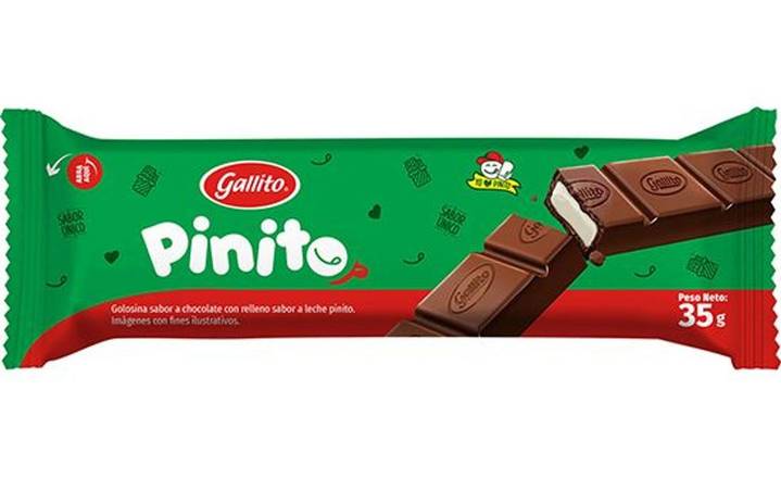 Chocolate Tableta Rellena Pinito 35g