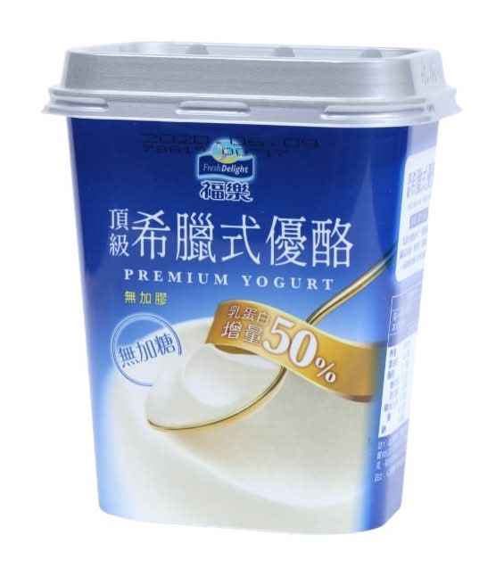 福樂頂級希臘式優酪無加糖-冷藏 | 500 g #13052220