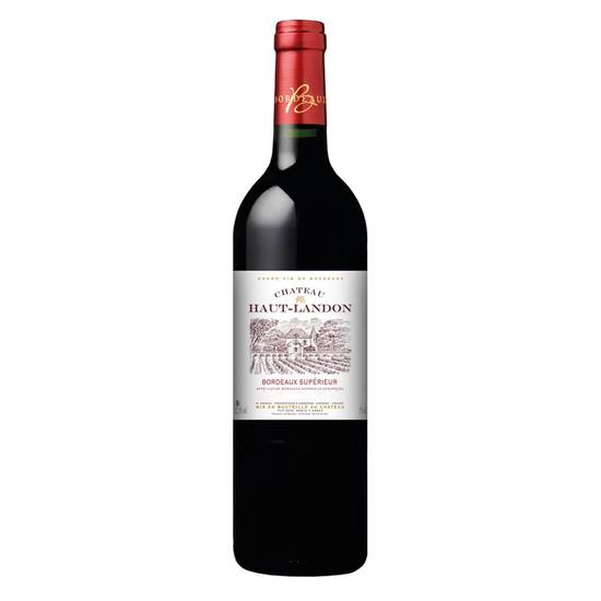 Vin rouge AOC Bordeaux supérieur Château Haut Landon 75cl