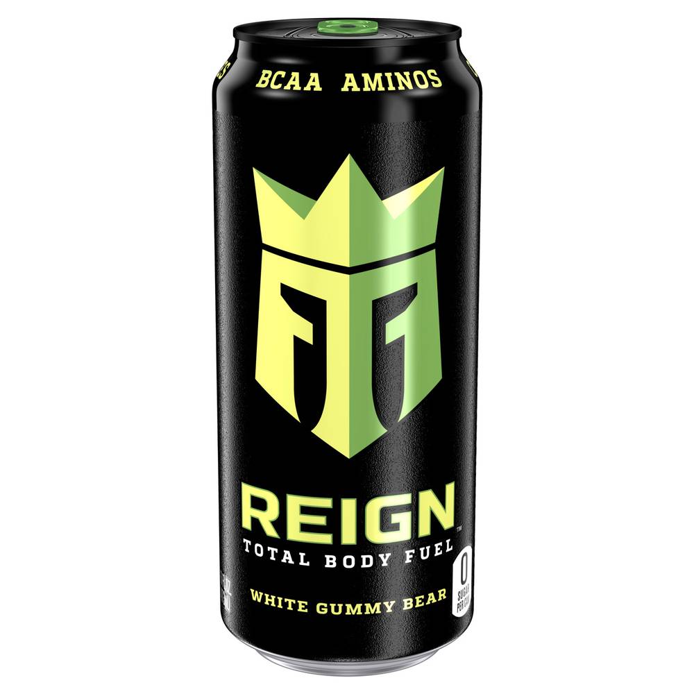 Reign Energy Drink White Gummy Bear (16 Oz)