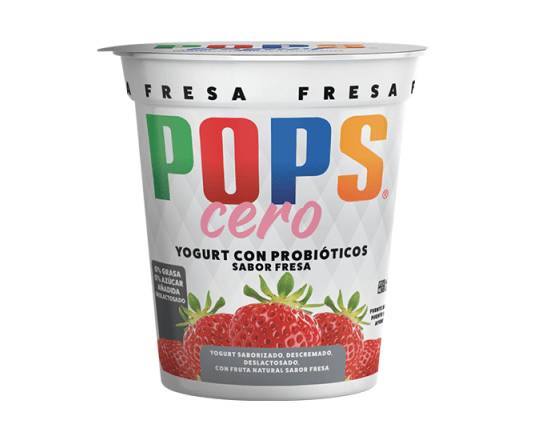 Yogurt Cero Pops Fresa 125 g