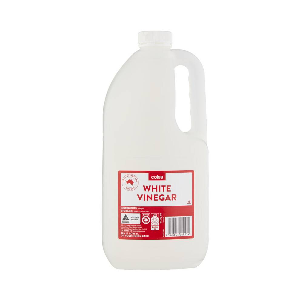 Coles White Vinegar 2L