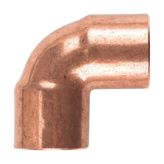 Nibco 3/4 In. Sweat X 3/4 In. D Sweat Copper 90 Degree Elbow 1 Pk