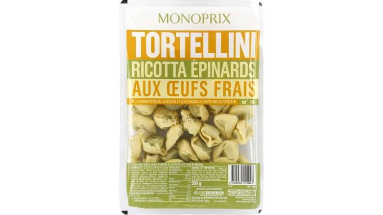 Monoprix Tortellini ricotta épinards La barquette de 300 g