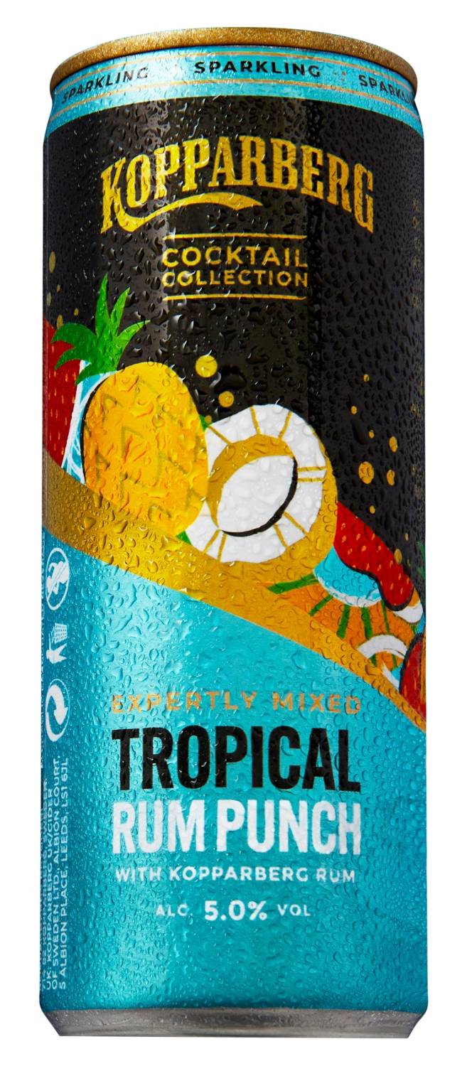 Kopparberg Tropical Rum Punch 250Ml (Abv 5%)