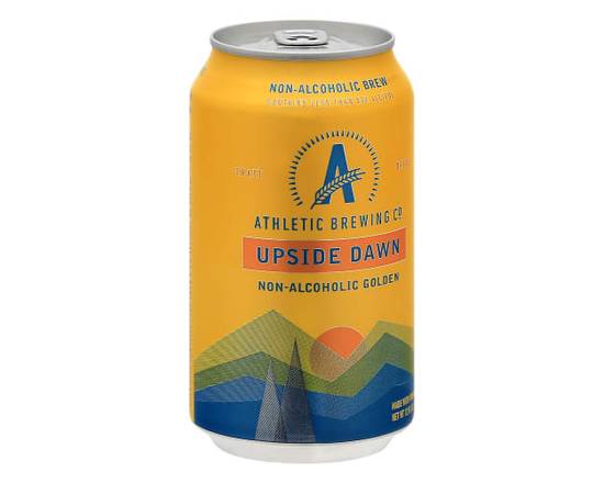 Athletic Brewing Co · Upside Dawn Non-Alcoholic Golden Beer (12 fl oz)