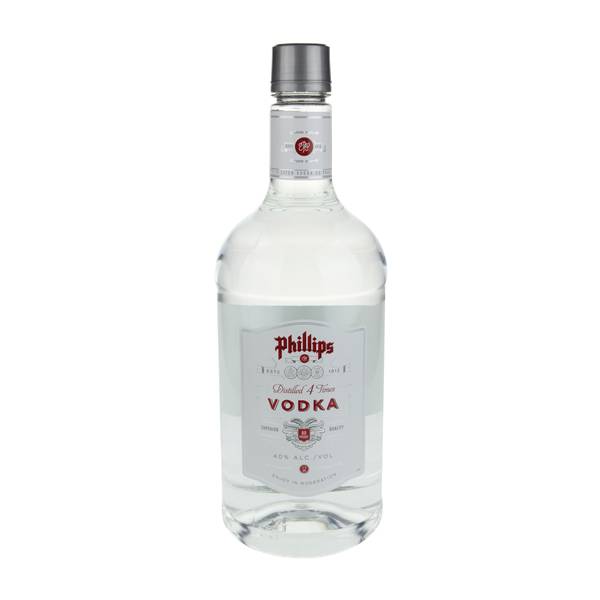 Phillips Distilled 4 Times Vodka (1.75 L)