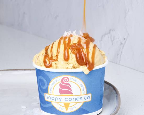 Order Salted Butter Caramel  food online from Happy Cones Co store, EDGEWATER on bringmethat.com