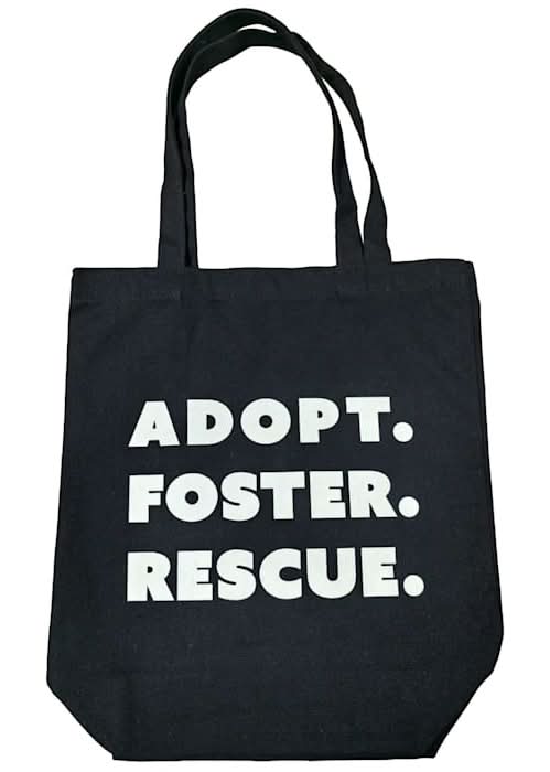 Zanden Adopt Foster Rescue Tote Bag