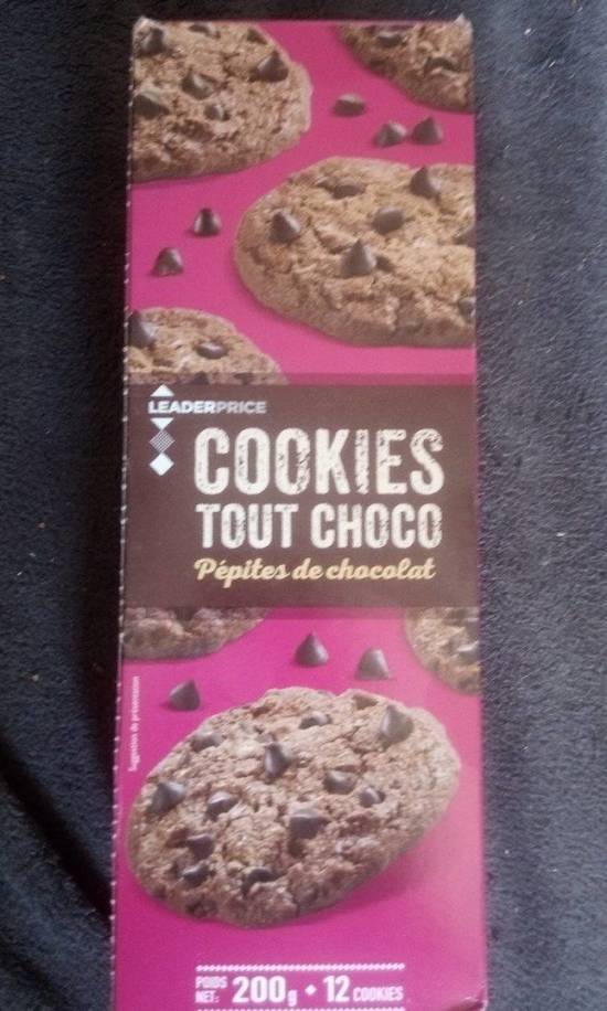 Leader Price - Cookies tout, chocolat (12)