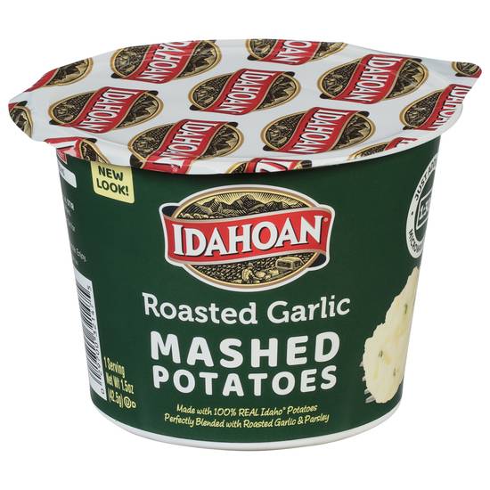 Idahoan Microwavable Roasted Garlic Mashed Potatoes (1.5 oz)