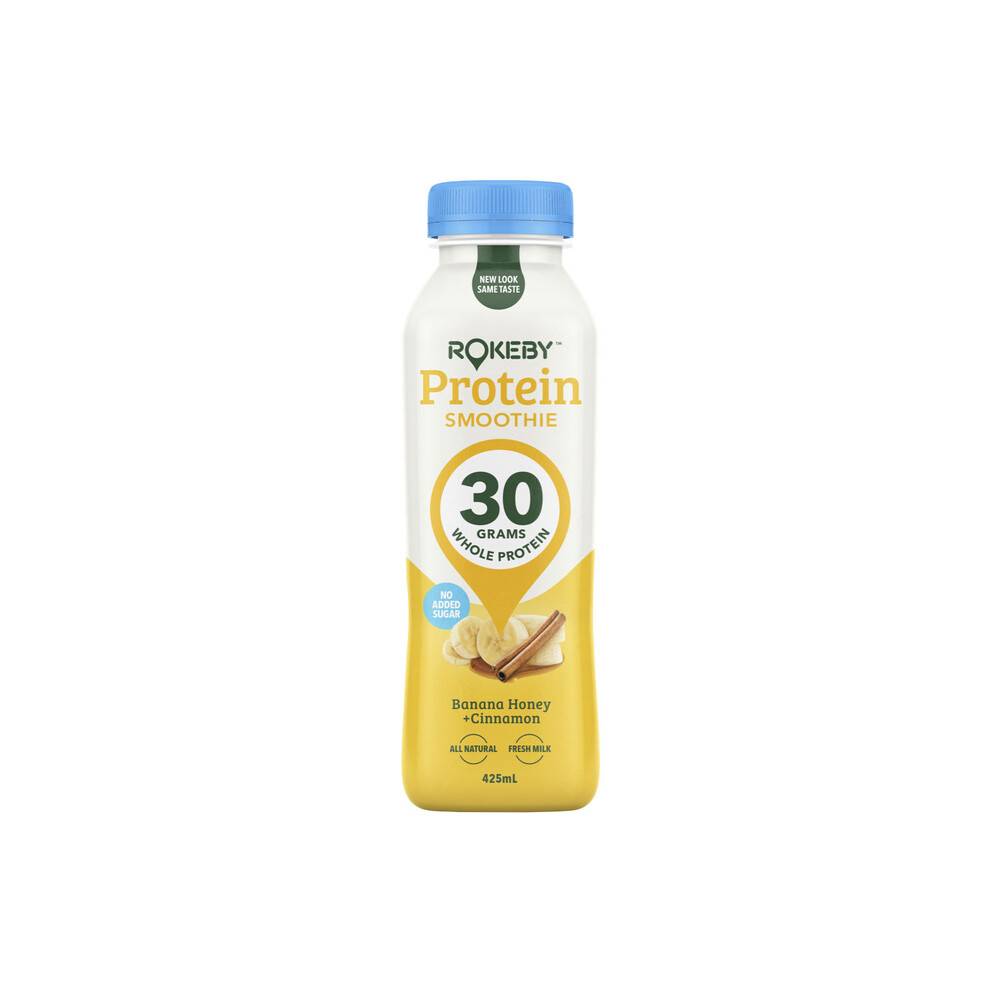 Rokeby Farms Whole Protein Smoothie, Banana (425mL)