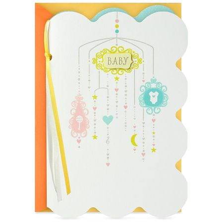 Hallmark Baby Shower Card (Sweet Baby Dreams Will Soon Come True) E62 - 1.0 ea