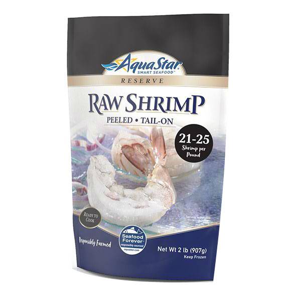 Aqua Star Peeled Tail on Raw Shrimp (2 lbs)