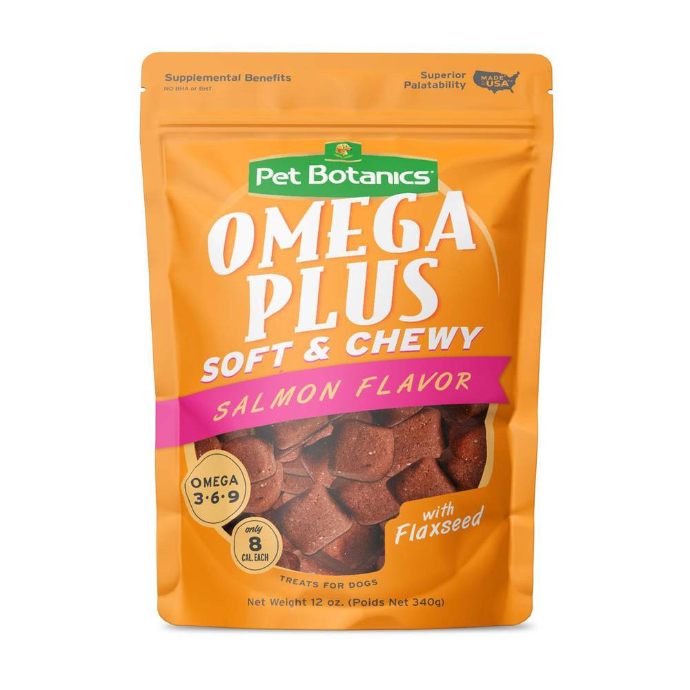 Pet Botanics Omega Plus Soft & Chewy Dog Treats (salmon)