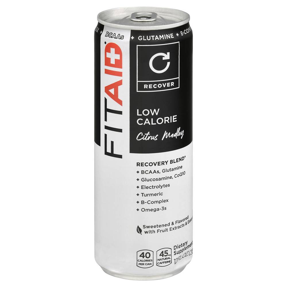 Fitaid Rx Low Calorie Citrus Medley Recovery Blend (12 fl oz)