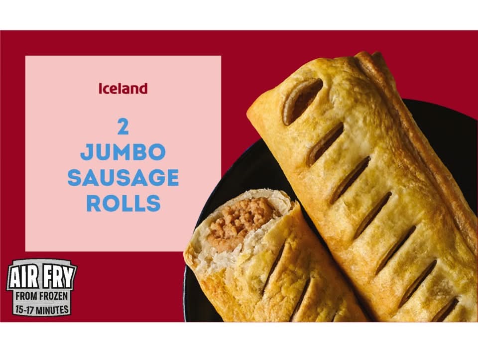 Iceland Jumbo Sausage Rolls (2 pack)