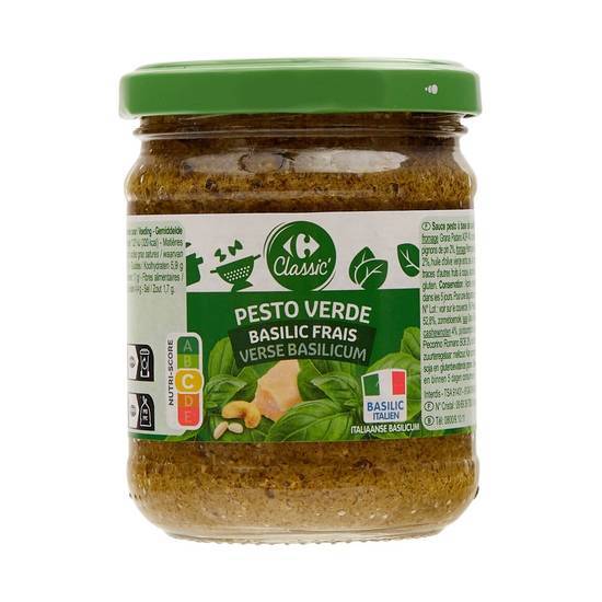 Carrefour Classic' - Sauce pesto basilic frais