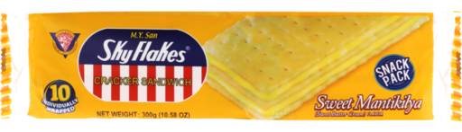 Skyflakes Crackers Sandwich Sweet Mantikilya 10's 300g