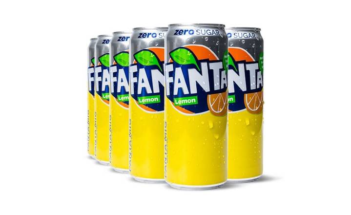 6-pack Fanta Lemon Zero