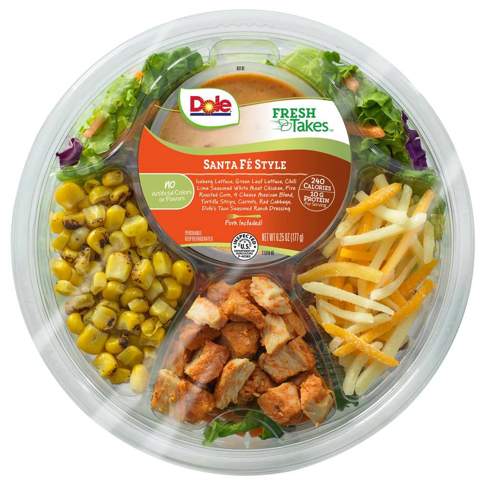 Dole Santa Fe Salad Bowl With Chicken (6.25 oz)