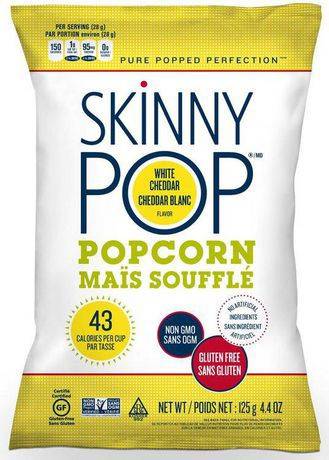 SkinnyPop White Cheddar Popcorn (125 g)