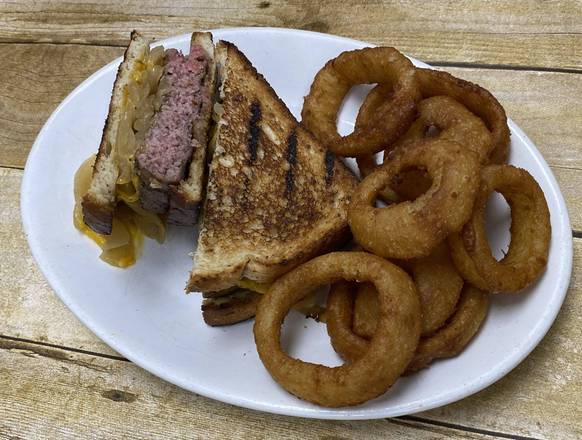 Order Lindy Melt Burger #25 food online from Lindburgers store, Jupiter on bringmethat.com