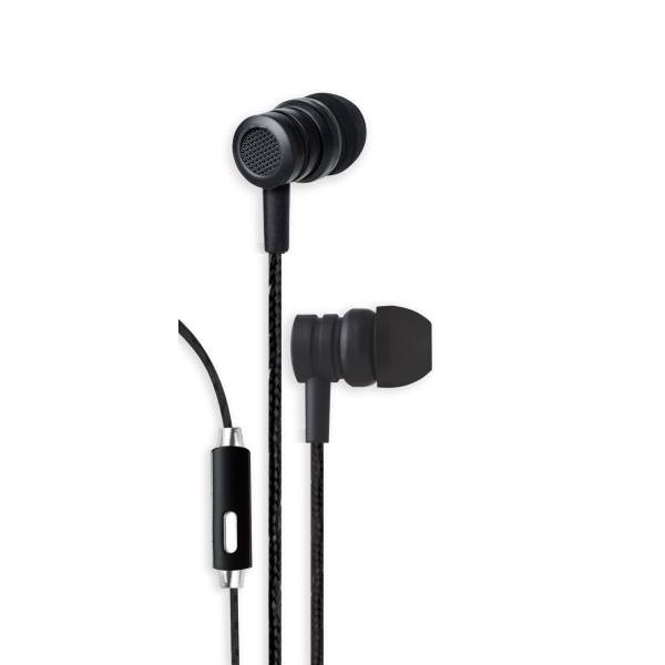 Bytech Wired Earbud Headphones Black