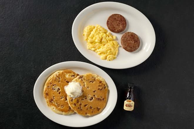Pecan Pancake Plate
