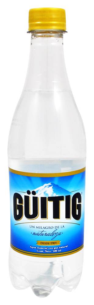 GUITIG AGUA MINER C/GAS *500ML