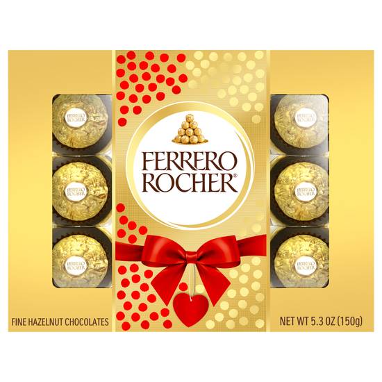 Ferrero Rocher Fine Hazelnut Chocolates (5.3 oz)