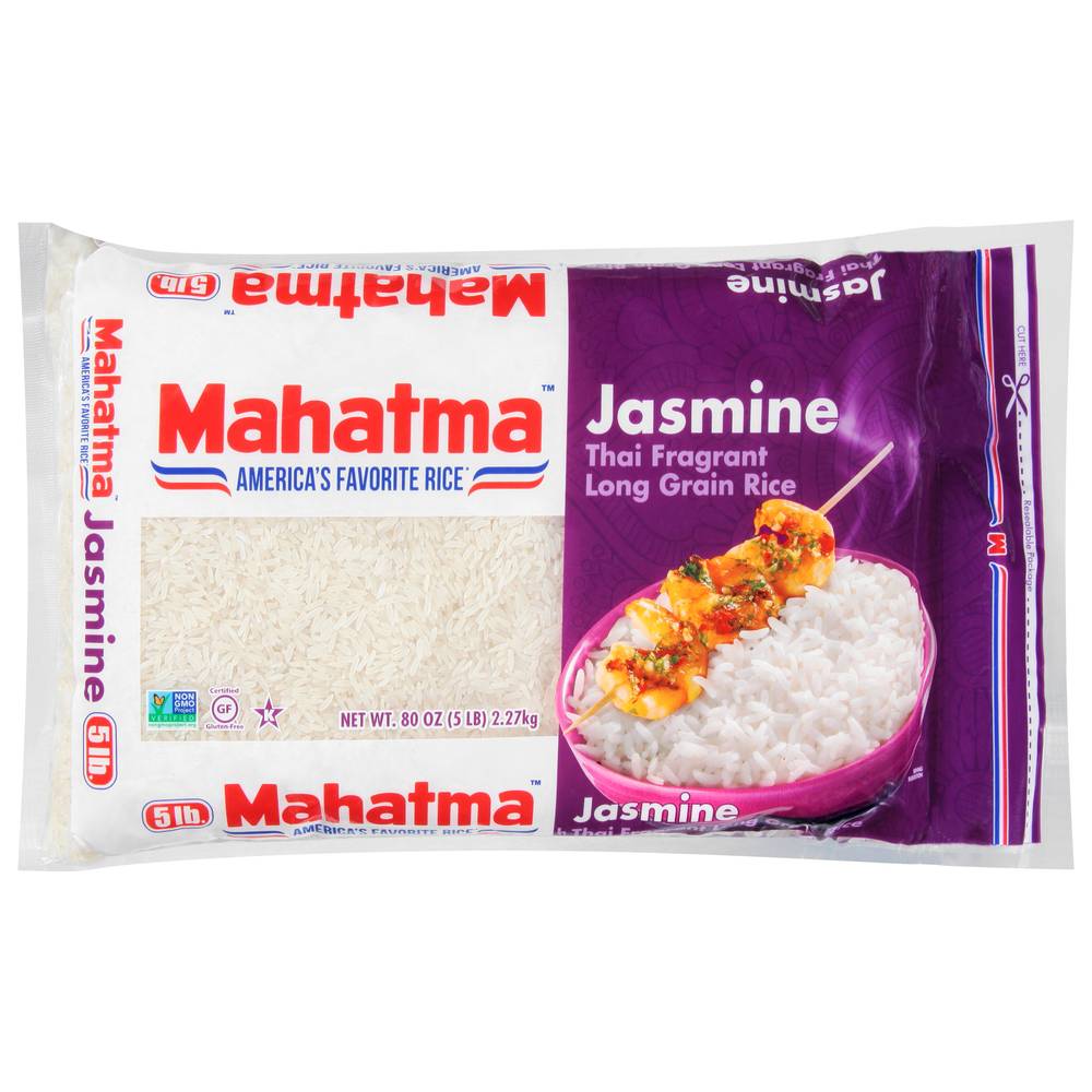 Mahatma Jasmine Thai Fragrant Long Grain Rice (5 lbs)