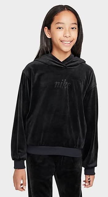 nike velvet hoodie