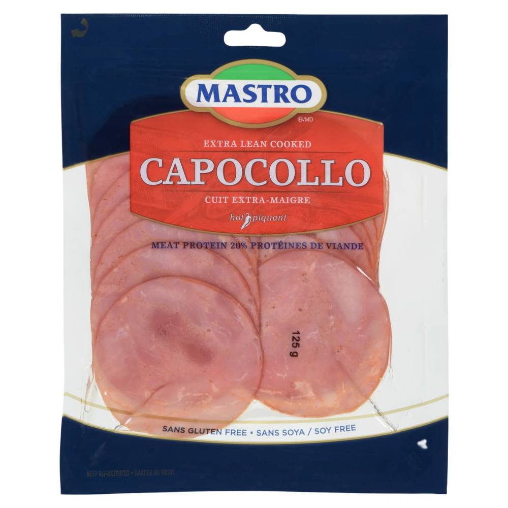 Mastro Extra Lean Cooked Hot Capocollo (125 g)