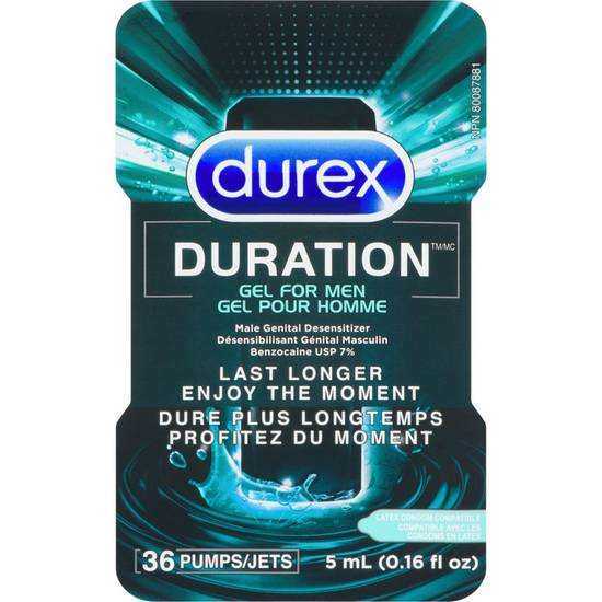 Durex Duration Desensitizing Delay Gel Pump For Men (5 ml)