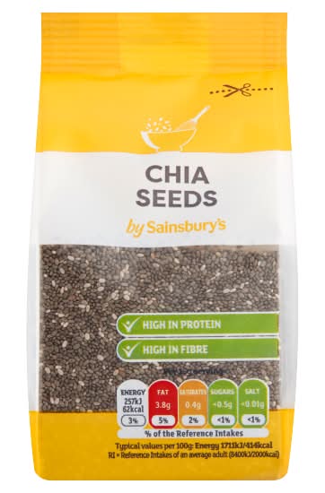 Sainsbury's Chia Seeds (150g)