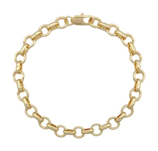Bead Landing Long & Short Charm Bracelet, Gold