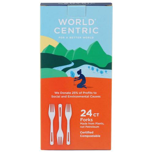 World Centric Corn Starch Forks