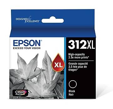 Epson T312XL Black High Yield Ink Cartridge