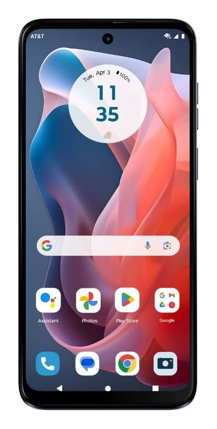 Motorola Moto g Play 2024 64gb Smart Phone, 6.5 in, Blue