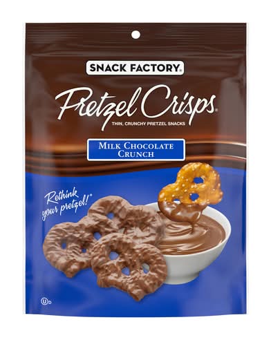 Snack Factory Pretzel Crisps, Milk Chocolate Crunch (155 g)