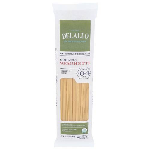Delallo Organic Spaghetti Number 04