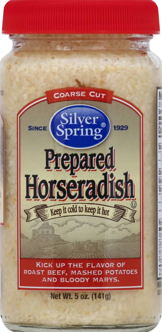 Silver Spring Coarse Cut Prepared Horseradish