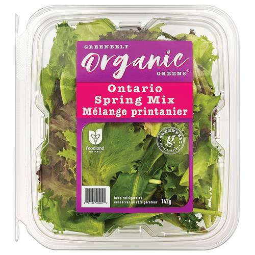 Greenbelt Organic Salad Spring Mix 142 g