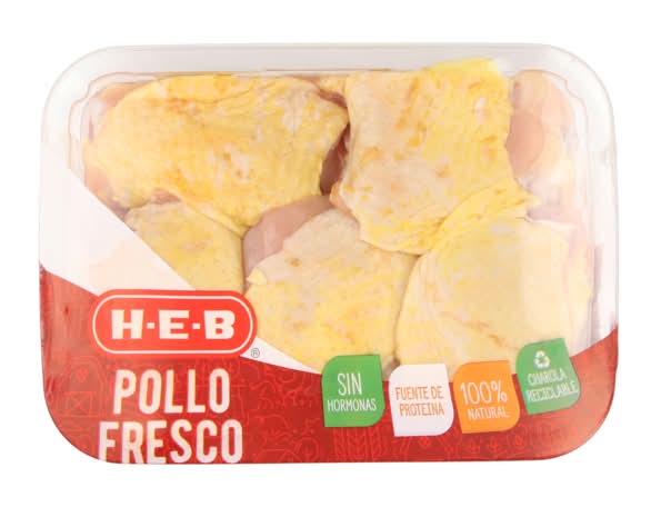 Heb muslo con hueso fresco (unidad: 1 kg aprox)
